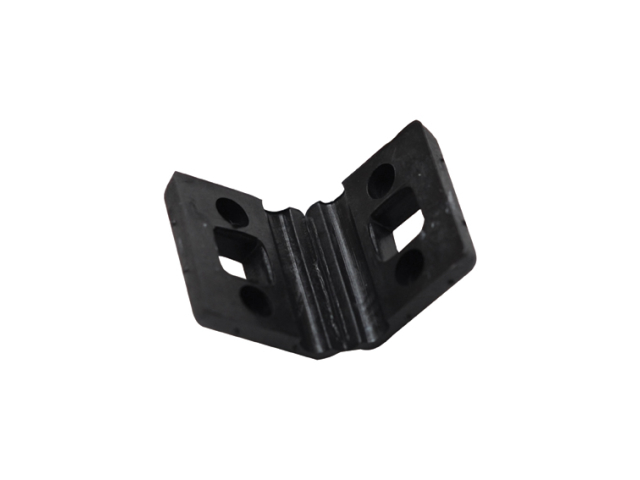 Begrenzer für PVC-Plattenhalterung schwarz 5mm